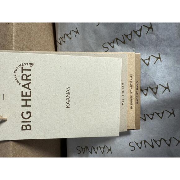 Kaanas Marquis Sandals Caramel Size 10 New in Box - Picture 10 of 11